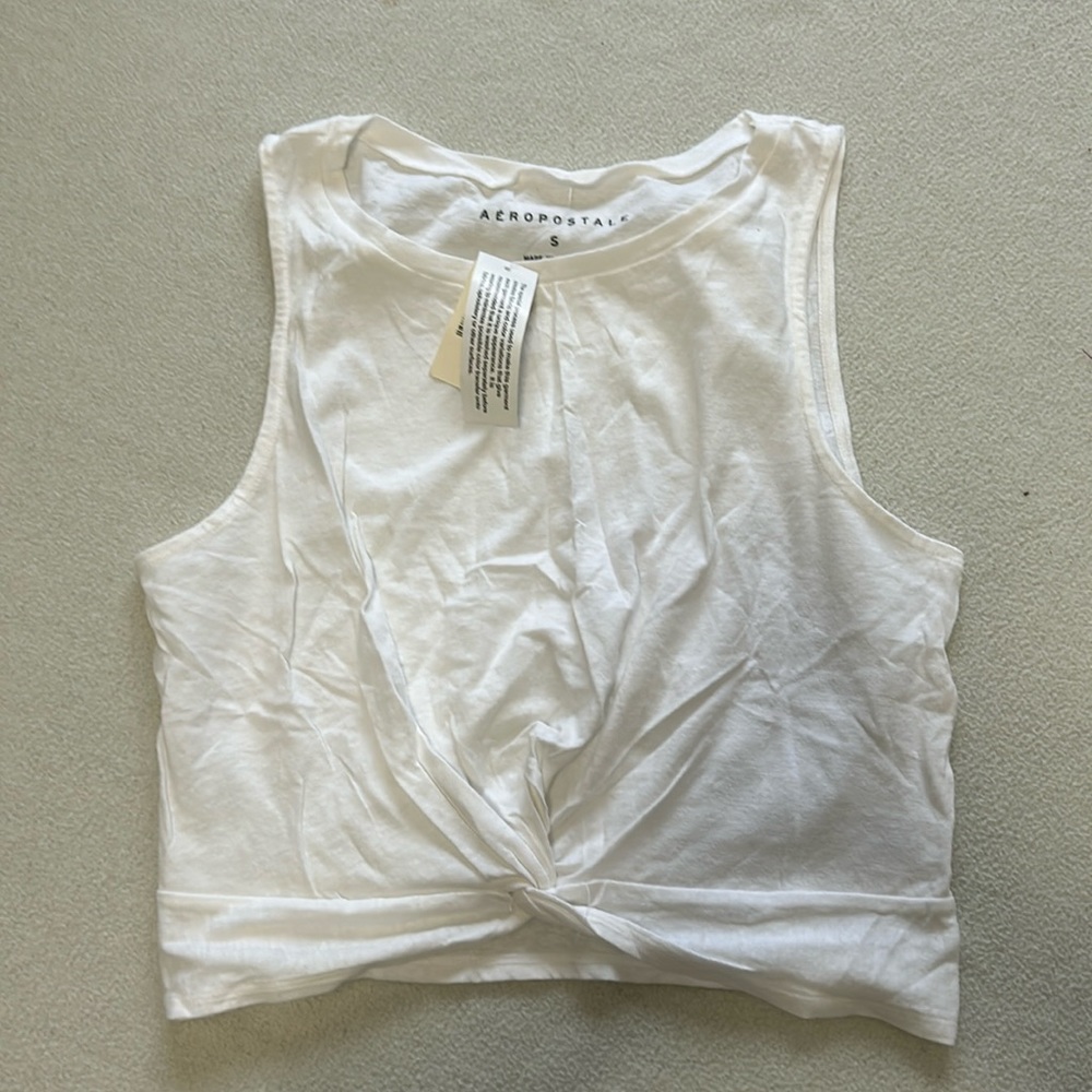 NWT Aeropostale White Tank Top Women S
